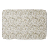 Tapis De Bain Empreinte de léopard de crème (Devant)