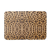 Tapis De Bain empreinte de léopard de mode de safari sauvage (Devant)