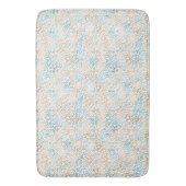 Tapis De Bain Empreinte de léopard Gold turquoise (devant Vertical)
