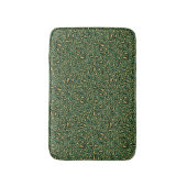 Tapis De Bain Empreinte de léopard sur vert douillet (Devant (Vertical))