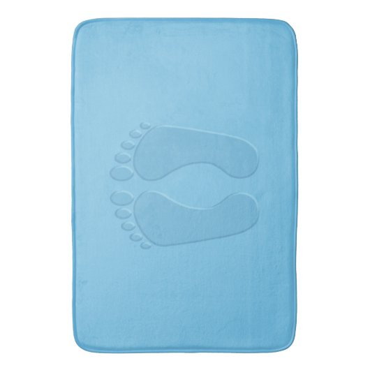 Tapis De Bain Empreintes (devant Vertical)