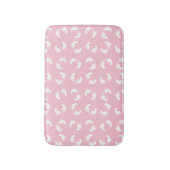 Tapis De Bain Empreintes Bébé, Pied Bébé, Marches, Fille Rose (Devant (Vertical))