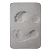Tapis De Bain Empreintes dans le sable (devant Vertical)