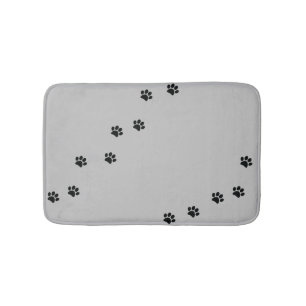 Tapis De Bain empreintes de pattes