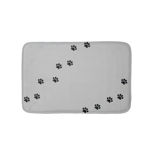 Tapis De Bain Empreintes de pattes (Devant)