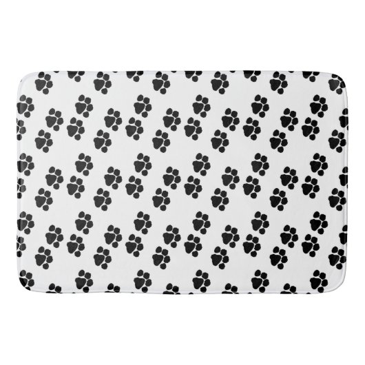 Tapis De Bain Empreintes de pattes animaux (Devant)
