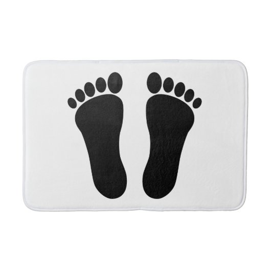 Tapis De Bain Empreintes Gauche Et Droite (Devant)