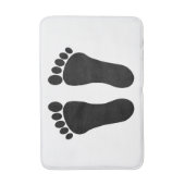 Tapis De Bain Empreintes Gauche Et Droite (Devant (Vertical))