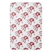 Tapis De Bain Empreintes sanglantes Mat de bain (devant Vertical)