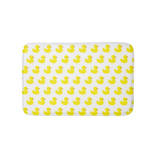 Tapis de bain en caoutchouc de motif de canard (Devant)