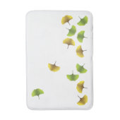 Tapis de bain en feuille de ginko (Devant (Vertical))