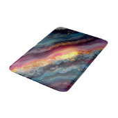 Tapis de bain en marbre d'agate (Angle)