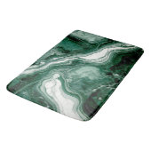 Tapis de bain en marbre vert (Angle)