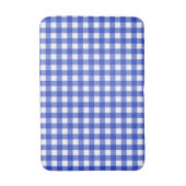 Tapis De Bain En vichy bleue (Devant (Vertical))