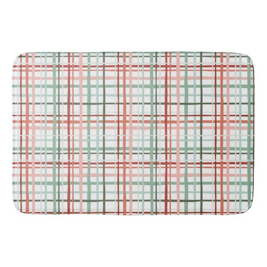 Tapis De Bain En vichy de vacances - Gaie (Devant)