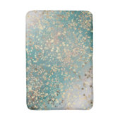 Tapis De Bain Enchanter des étoiles d'or chatoyantes sur la Glit (Devant (Vertical))