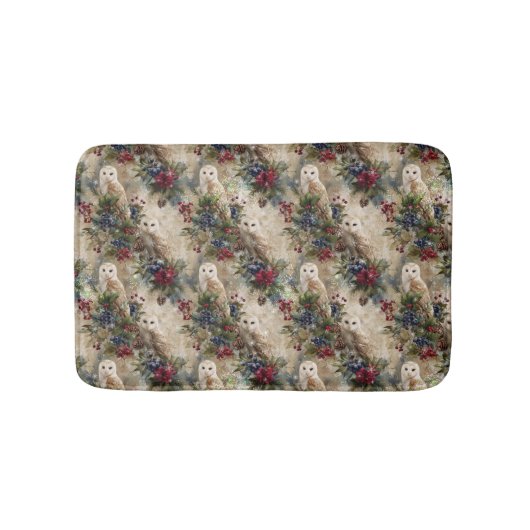 Tapis De Bain Enchanting Floral Owl (Devant)