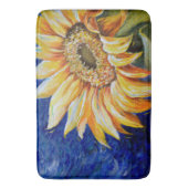 Tapis De Bain Encouragement Sunflower Grand Mat Bain (devant Vertical)