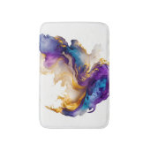 Tapis De Bain encre Abstraite (Devant (Vertical))