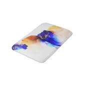 Tapis De Bain Encre d'alcool orange d'Indigo (Angle)