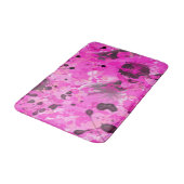 Tapis De Bain Encre rose (Angle)