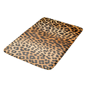 Tapis De Bain Énergie de Léopard Sauvage – Mode Audacieuse à Imp