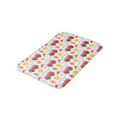 Tapis De Bain Enfants de camion-feu (Angle)