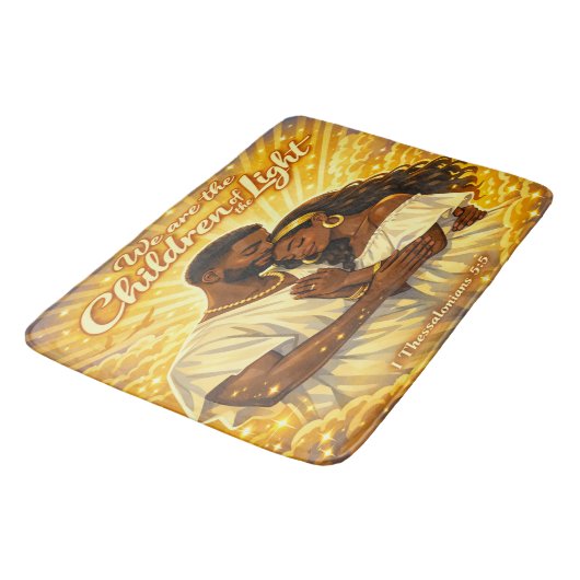 Tapis De Bain Enfants de la lumière (Angle)