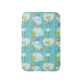 Tapis De Bain Enfants mignons jouant sur le motif de plage (Devant (Vertical))