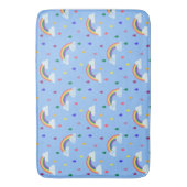 Tapis De Bain Enfants Rainbow Raindrops Motif mignon (devant Vertical)