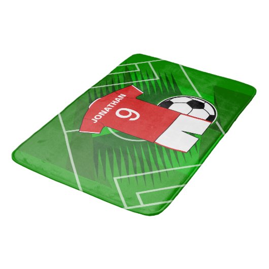 Tapis De Bain Enfants soccer Collection chambre 1 (Angle)