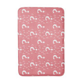 Tapis De Bain énigme point d'interrogation puzzle corail (Devant (Vertical))