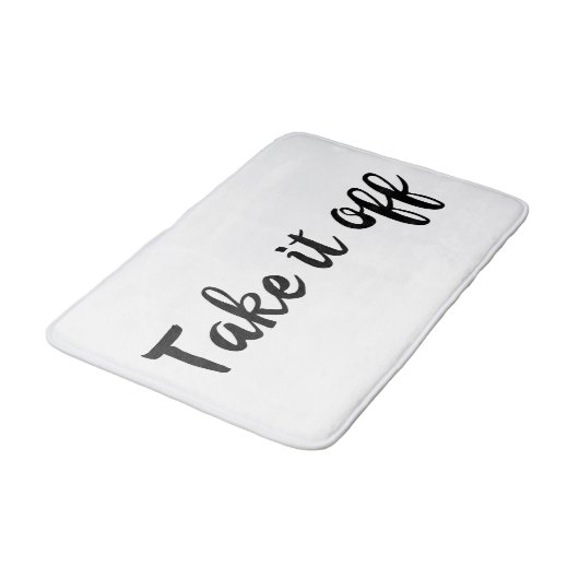 Tapis De Bain Enlevez Bath Mat (Angle)