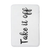 Tapis De Bain Enlevez Bath Mat (Devant (Vertical))