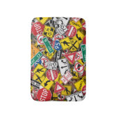 Tapis De Bain Enseignant de la conduite Collage des panneaux de  (Devant (Vertical))