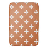 Tapis De Bain Entrain Neutral Fleur de Lys (devant Vertical)