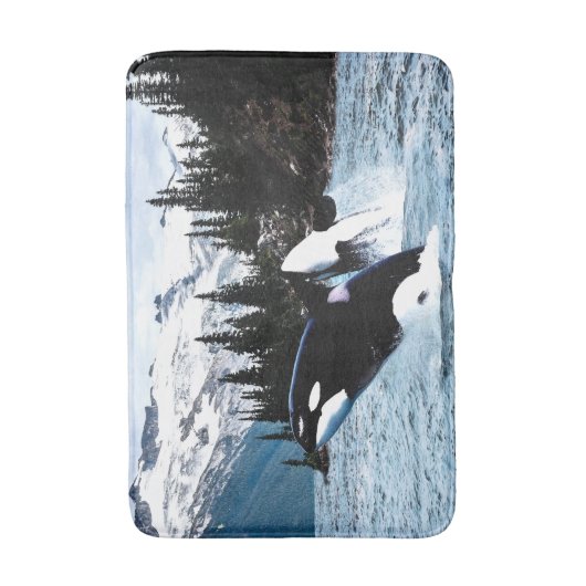 Tapis De Bain Épaulards (Devant (Vertical))