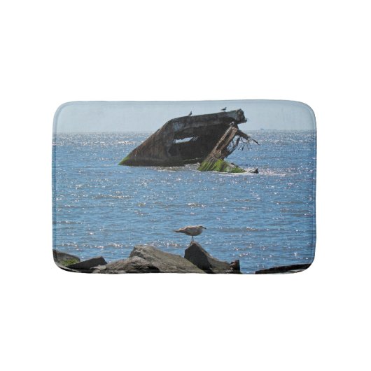 Tapis De Bain Épave du cap May (Devant)
