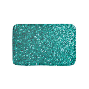 Tapis De Bain Épercées turquoise : Bright Close Up Foundation