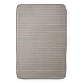 Tapis De Bain Épingles beiges (devant Vertical)