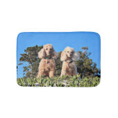 Tapis De Bain Épuisement - caniches - Romeo Remy (Devant)