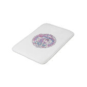 Tapis De Bain Équipage de licorne impression ludique à la demand (Angle)