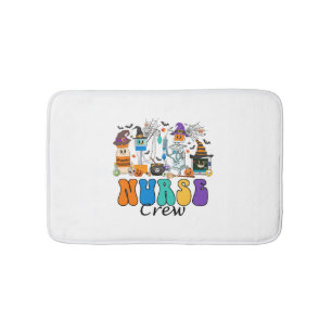 Tapis De Bain Équipage infirmière Halloween