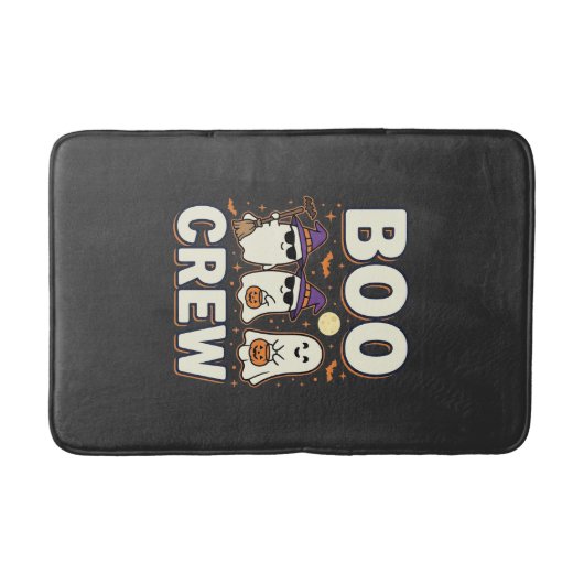 Tapis De Bain Équipe Boo fantômes de Halloween Conception vector (Devant)