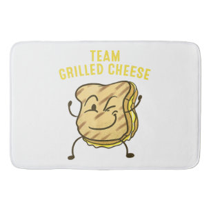 Tapis De Bain Équipe cool Fromage Grillé Cadeau Drôle Squad Toas