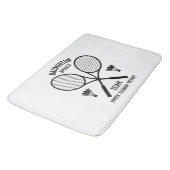 Tapis De Bain Équipe de badminton (Angle)