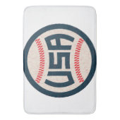 Tapis De Bain Équipe de baseball USA (devant Vertical)