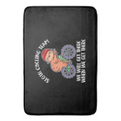 Tapis De Bain Équipe de Sloth Cycling (devant Vertical)