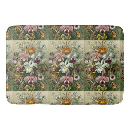 Tapis De Bain Ernst Haeckel Orchid - Art Formes de la nature (Devant)