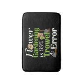 Tapis De Bain Erreur de voyelle de jardinage de fleur - Jeu de j (Devant (Vertical))